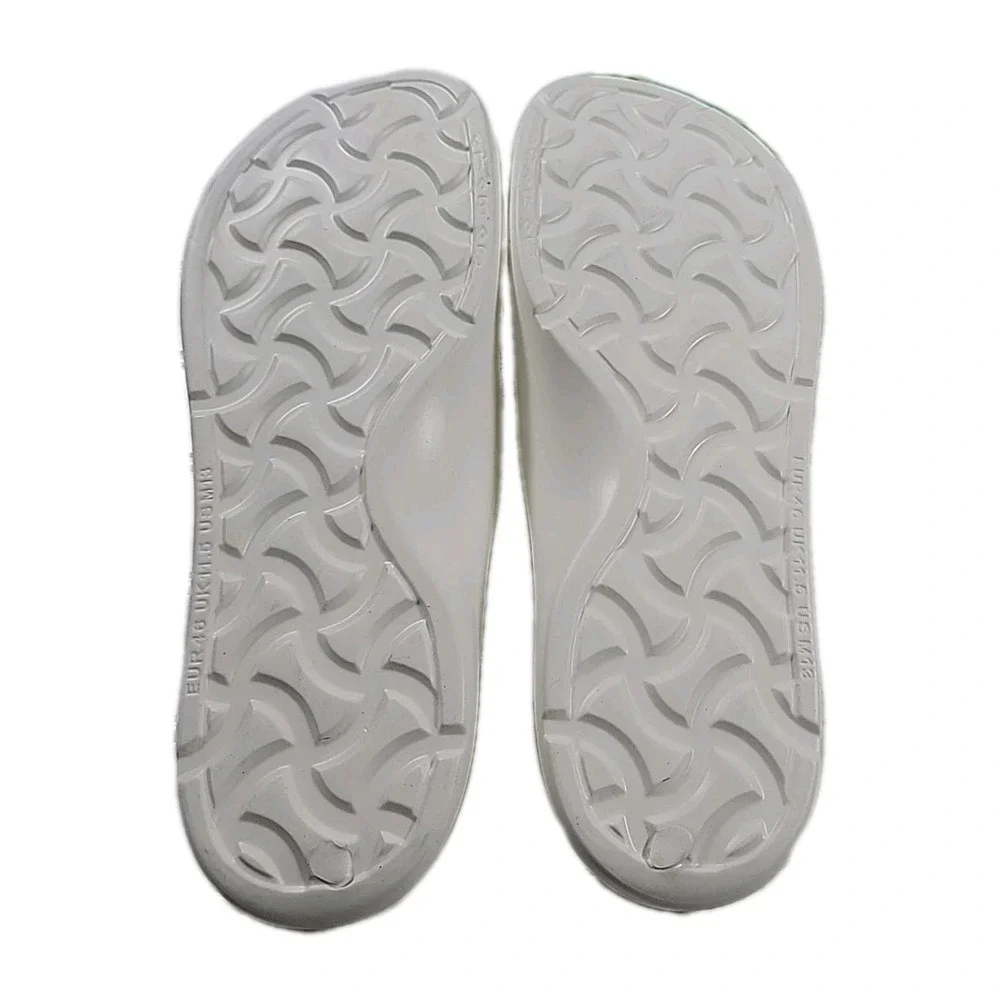 Birkenstock Sandals Mens Size 13 Betula‎ Energy Flip Flop WHITE Rubber NIB